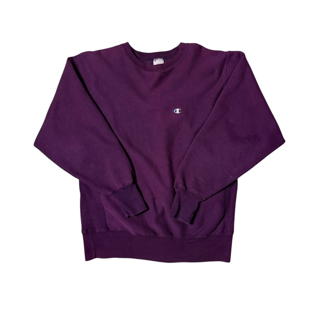 1980’s Purple Champion Reverse Weave Crewneck