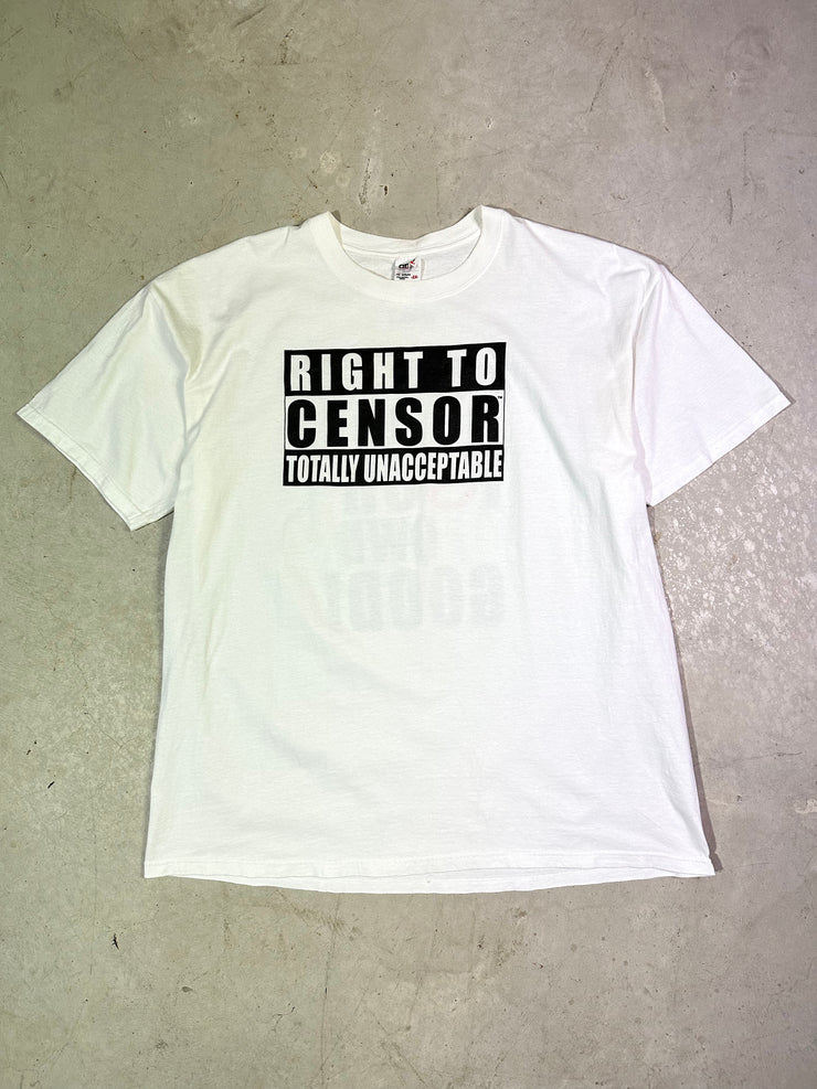 2000 Right To Censor Wrestling Tee