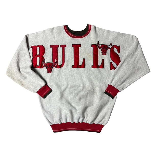 90’s Chicago Bulls Spellout Crewneck