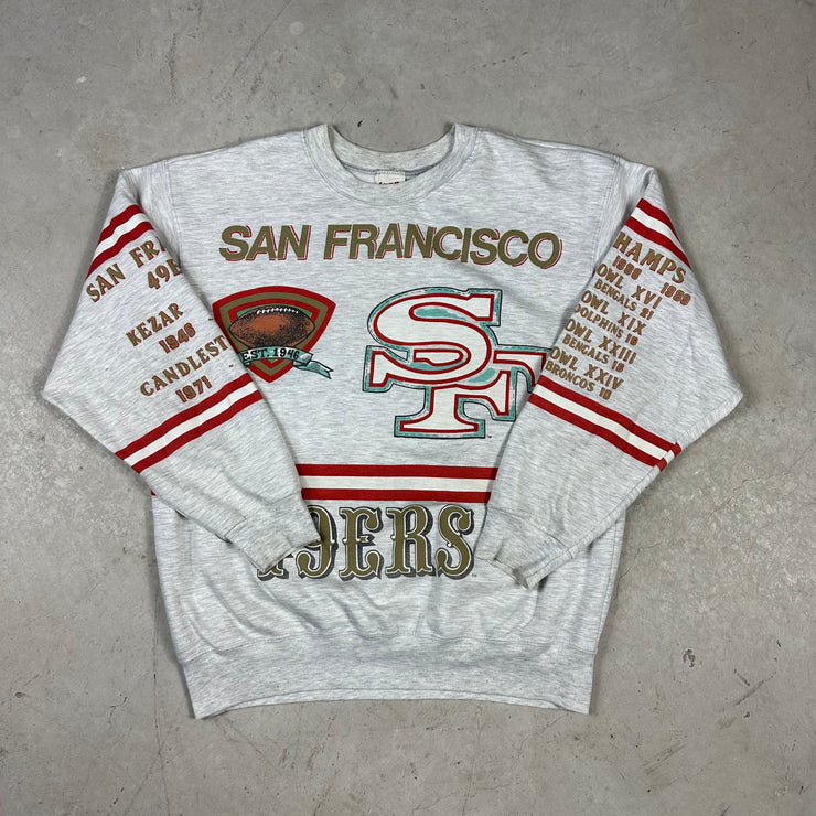 1990 San Francisco 49ers Crewneck