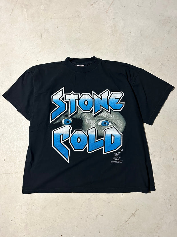 1998 Stone Cold WWF Attitude Wrestling Tee
