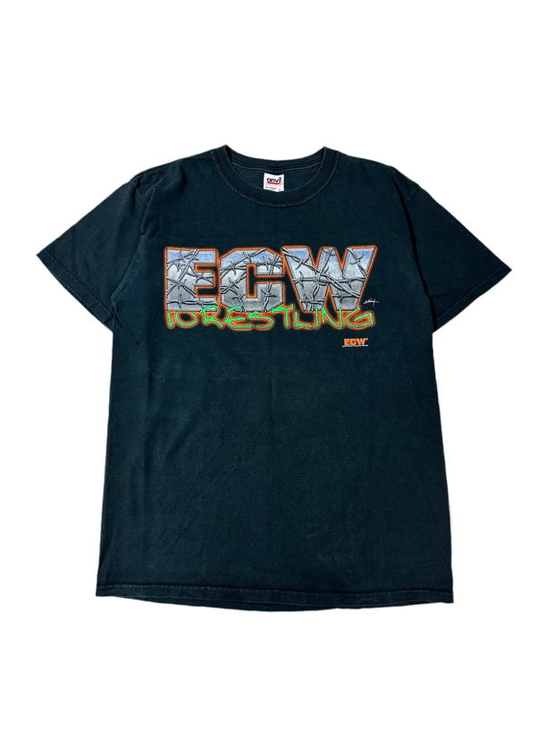 Vintage 2000 ECW Wrestling Tee