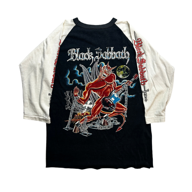 Rare 1970’s Black Sabbath Raglan Tee