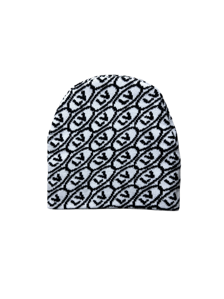 LV Beanie (White)