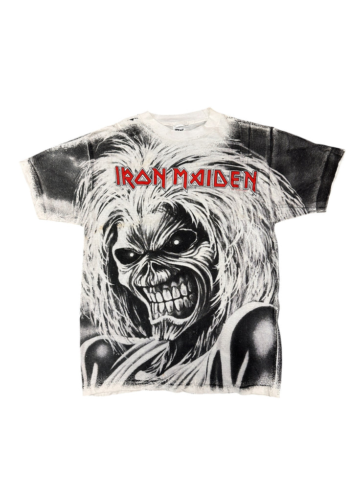 Rare 1991 Iron Maiden All Over Print