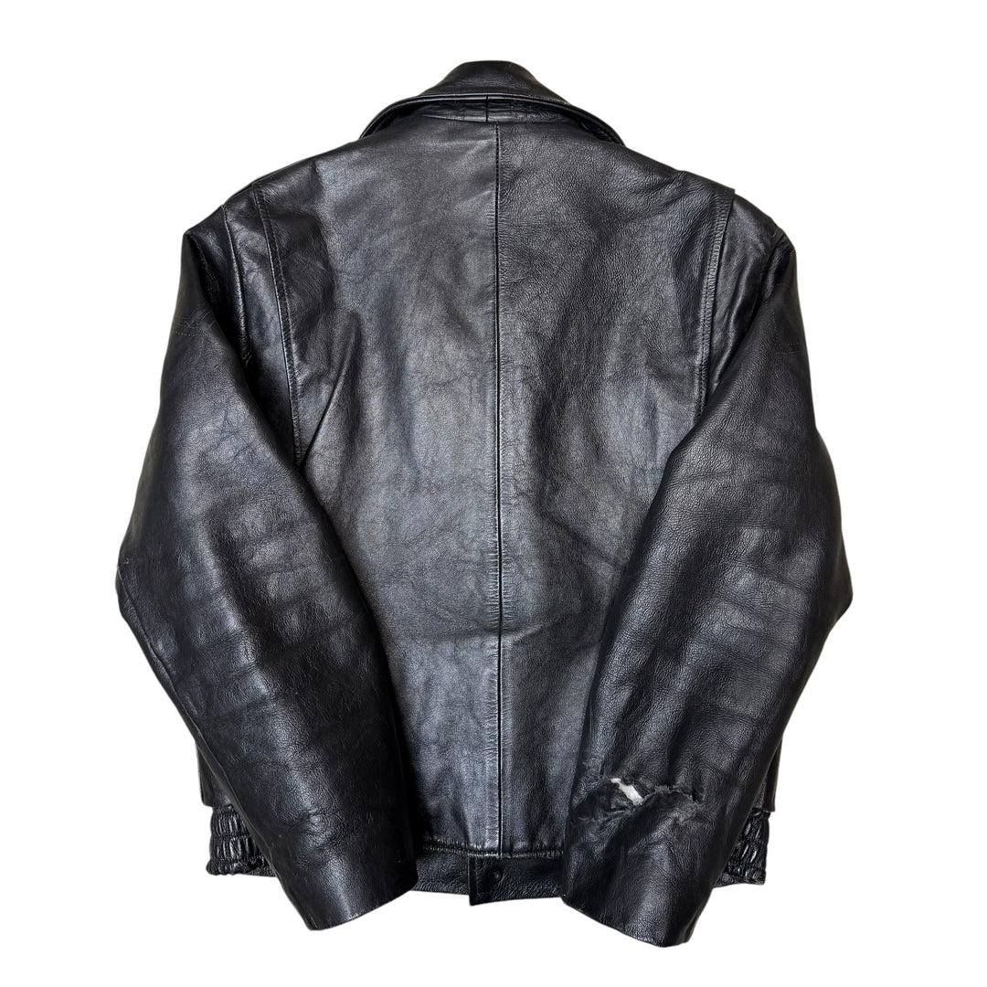 1980's Chicago Police Leather Motorcycle Jacket – Lost Vessel