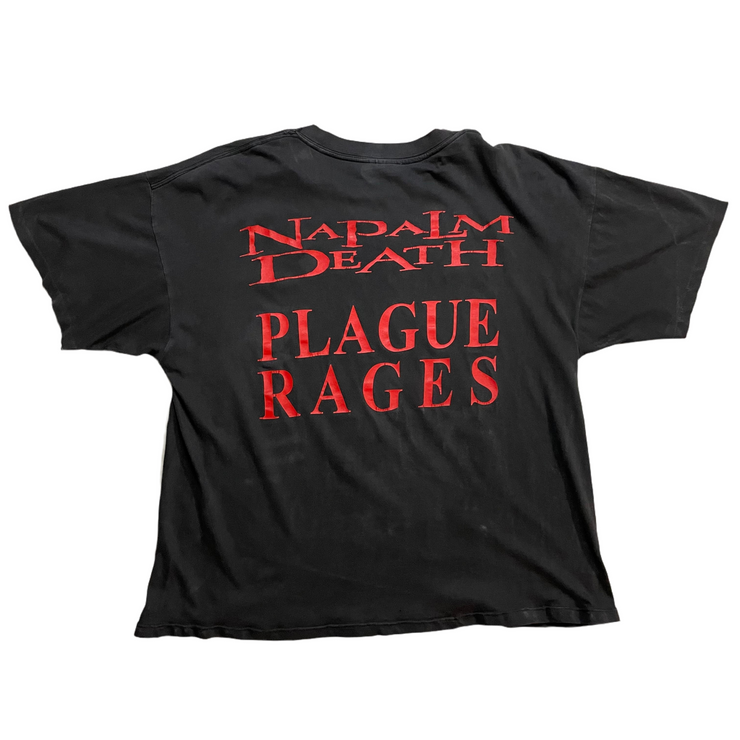 90's Napalm Death 'Plague Rages' Tee