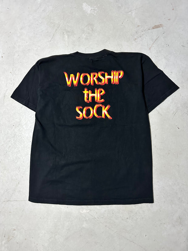 Rare 1998 Mankind ‘Worship The Sock’ Wrestling Tee