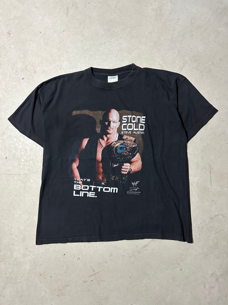 1998 Stone Cold ‘That’s The Bottom Line’ Wrestling Tee