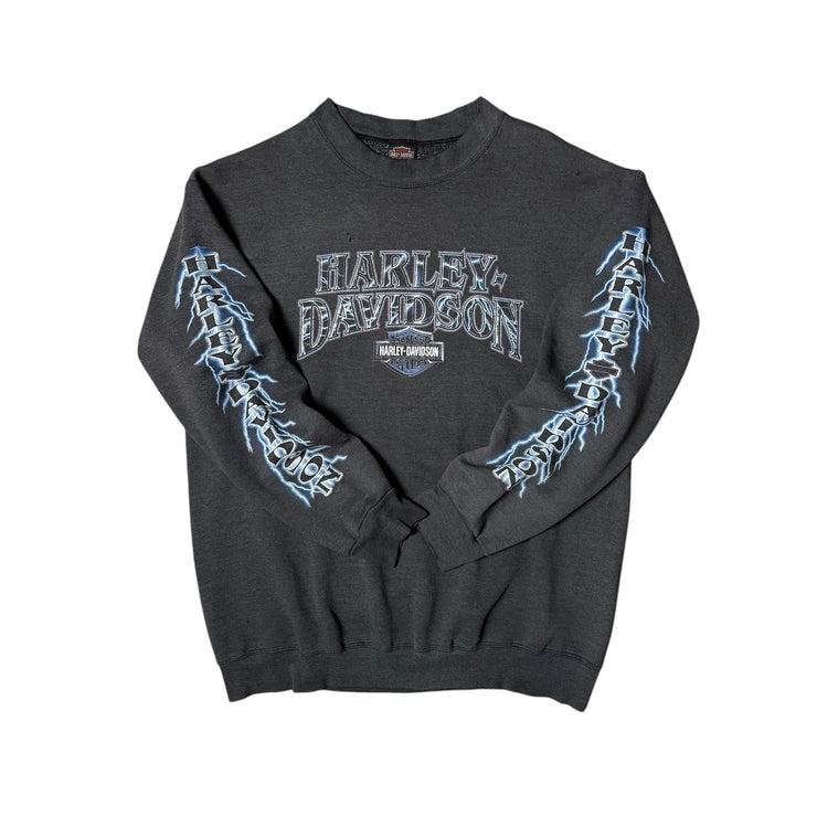 Rare Vintage Harley Lightning Crewneck