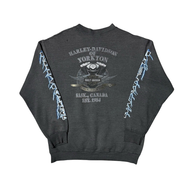 Rare Vintage Harley Lightning Crewneck