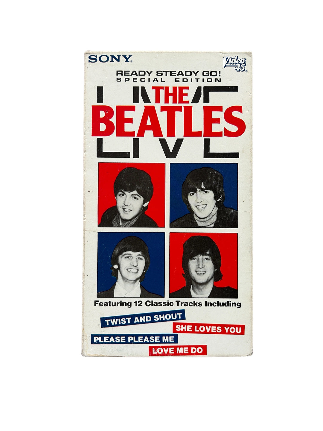The Beatles Live VHS Tape – Lost Vessel