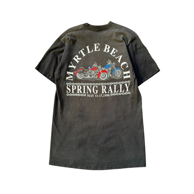 Faded & Distressed 1998 Biker Tee