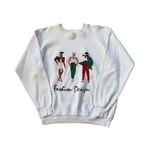 1980’s Fashion Design Crewneck