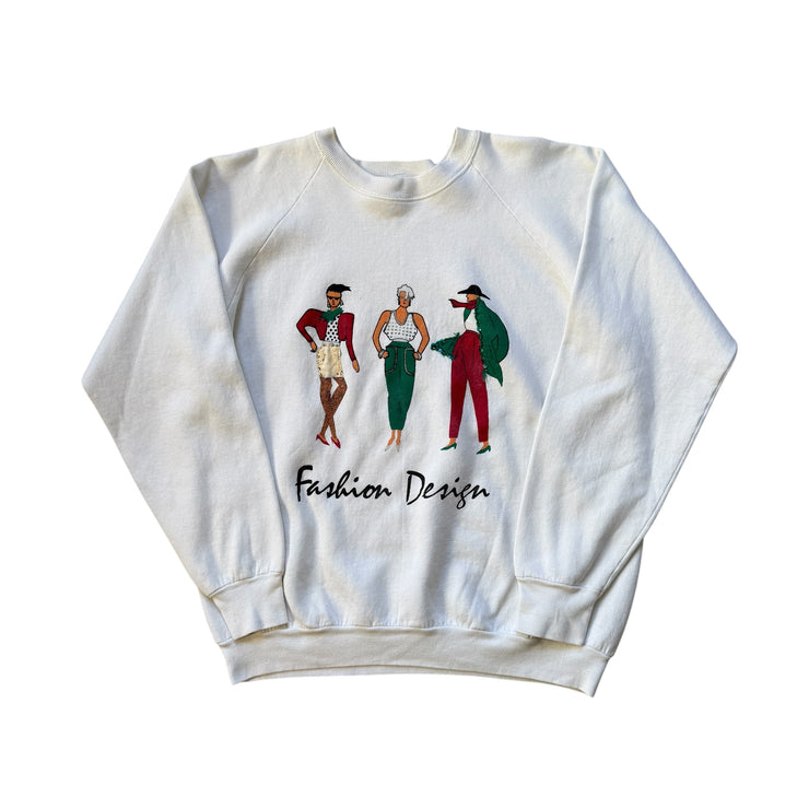 1980’s Fashion Design Crewneck
