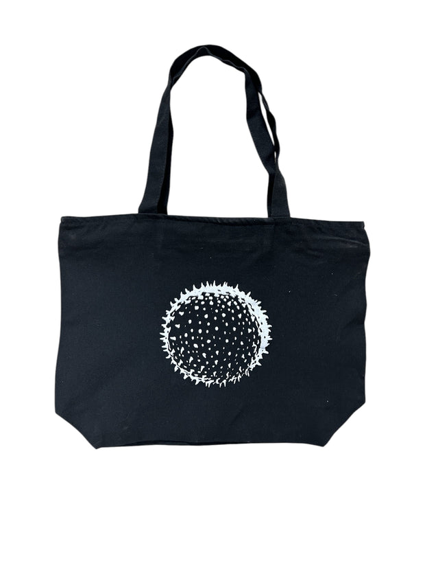 Lost Vessel Black Canvas Tote