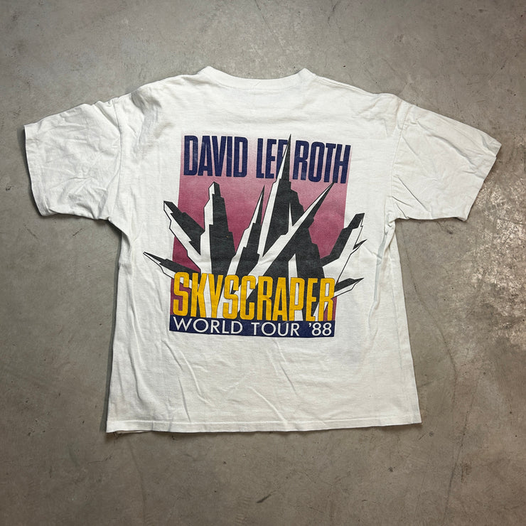 1988 David Lee Roth "Skyscraper" Tour Tee