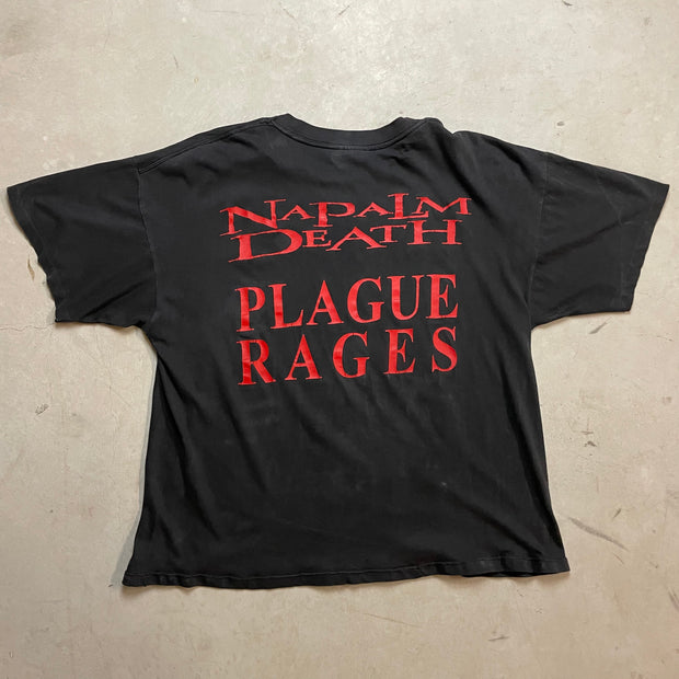 90's Napalm Death 'Plague Rages' T-Shirt