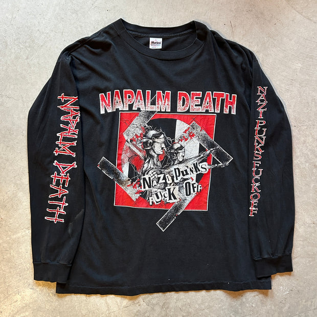 Rare Napalm Death ‘Nazi Punks Fuck Off’ Longsleeve