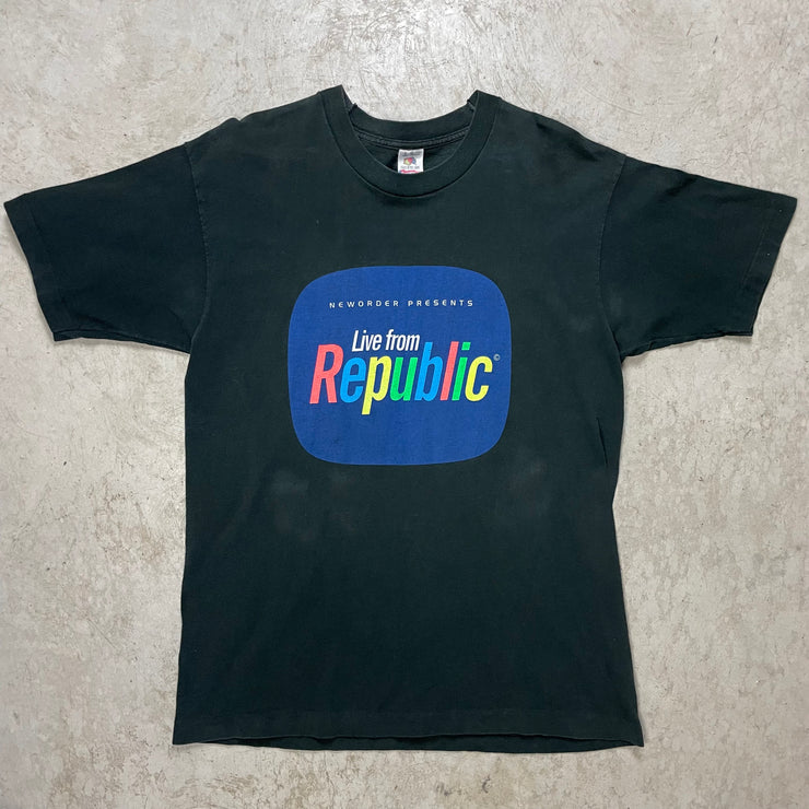 1993 New Order 'Live From Republic' T-Shirt