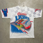 1995 Coors Light Racing All Over Print T-Shirt