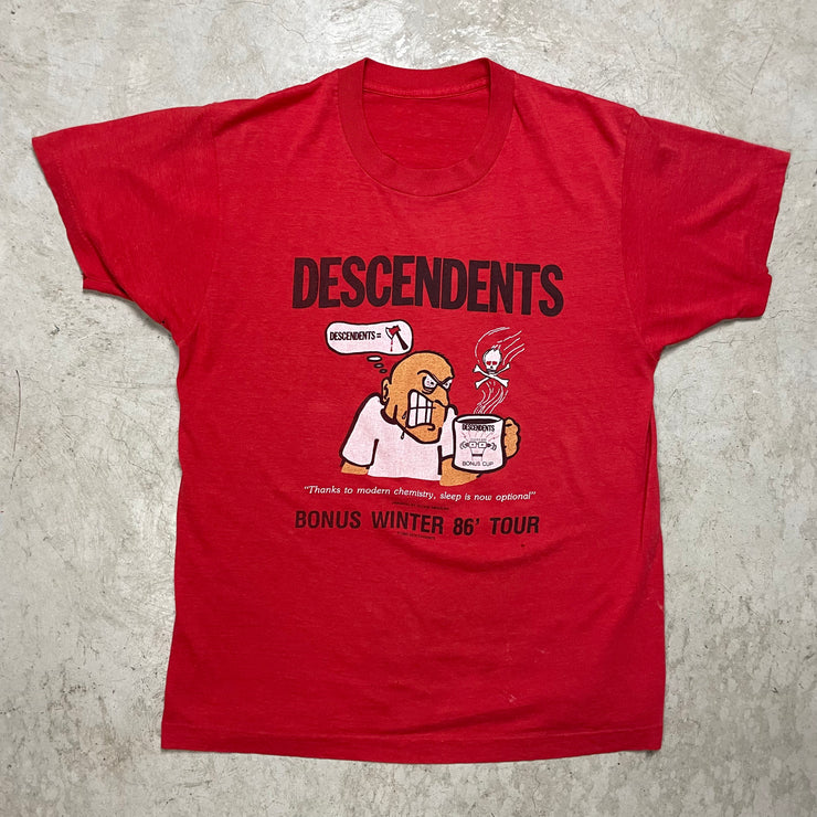 1986 Descendents 'Bonus Winter 86' Tour' T-Shirt