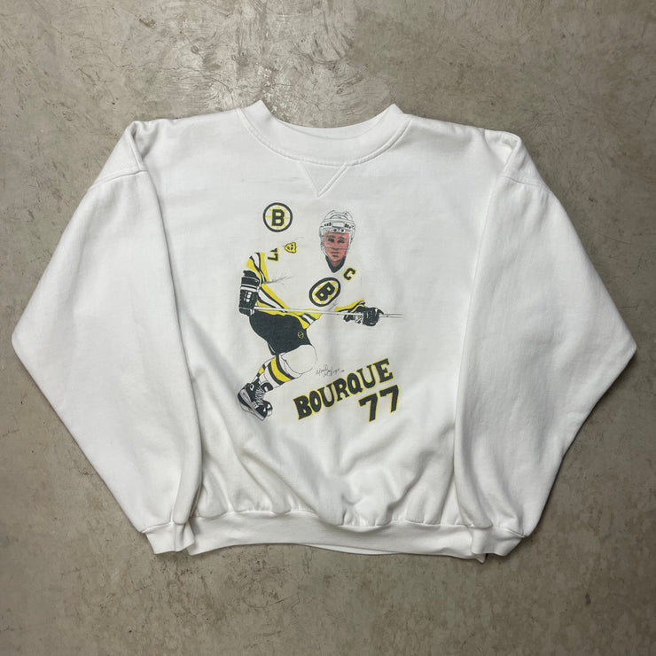 Vintage Boston Bruins Ray Bourque Crewneck
