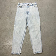 Vintage Acid Wash Levis 550 Denim