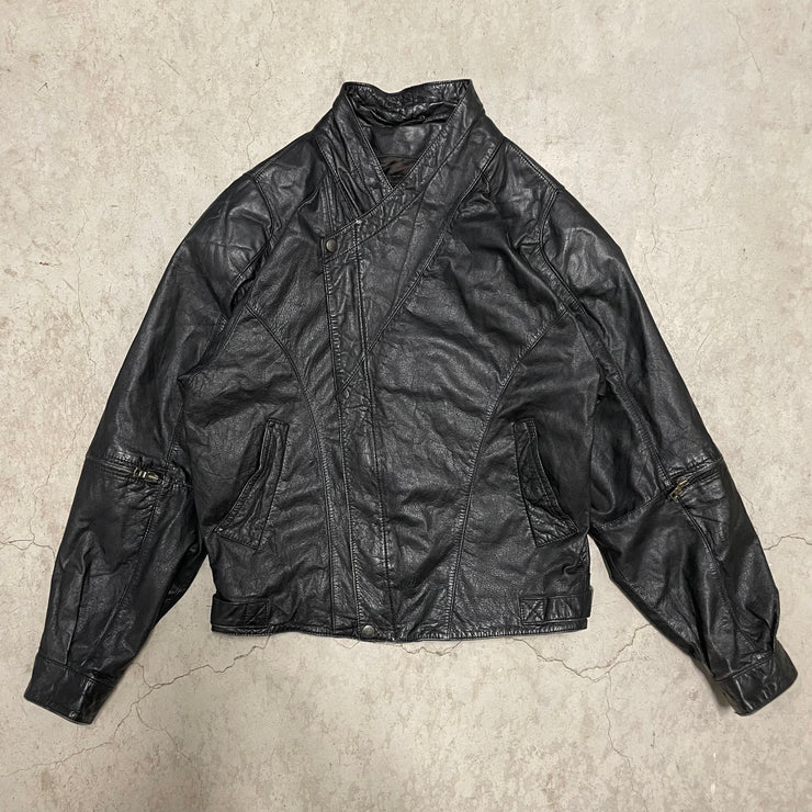 Vintage Byrnes and Baker Leather Jacket
