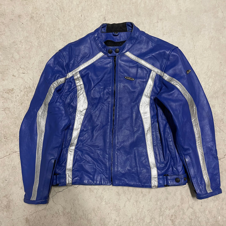Vintage Scotland Racing Leather Jacket