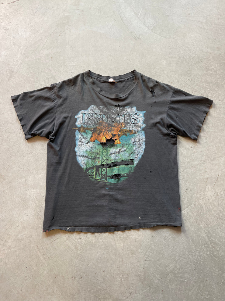 Thrashed 1996 Primus ‘Southbound Pachyderm Tour’ Tee